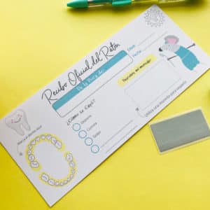 Set de 6 Tarjetas - Recibo Oficial del Ratón