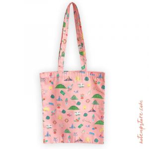 Bolsa Tote Guatemala - Fondo Rosado