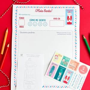 Carta para Santa - Actividad para Niños