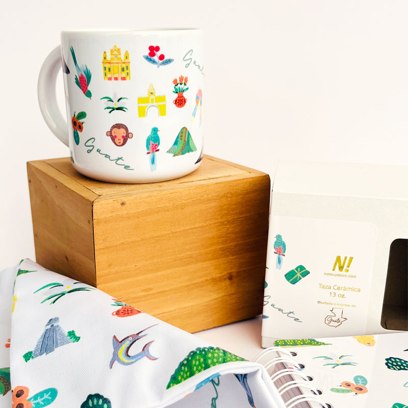 Taza de Guate de 13 oz.